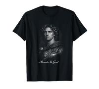 Retrato de Guerrero clásico Alejandro Magno Camiseta