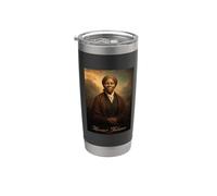 Retrato de Harriet Tubman Vaso térmico de acero inoxidable de doble pared