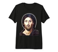 Retrato de Icono de Jesucristo en el monasterio de Santa Catalina Camiseta Premium