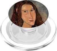 Retrato de Jeanne Hebuterne de Modigliani PopSockets PopGrip para MagSafe