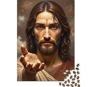 Retrato de Jesucristo Paquete De 1000 Piezas Papel Ecológico Entrenamiento Cerebral Actividad De Vinculación Familiar Ocio En Casa Desafiante 38x26cm/1000pcs