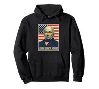 Retrato de John Quincy Adams Sudadera con Capucha