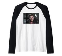 Retrato de Lee Ryan Blue Boy Band Camiseta Manga Raglan