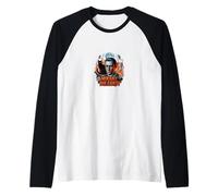 Retrato de Mikhail Bulgakov - Diseño de Literatura mística Camiseta Manga Raglan