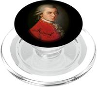 Retrato de Mozart Amante de la música clásica Arte Vintage PopSockets PopGrip para MagSafe
