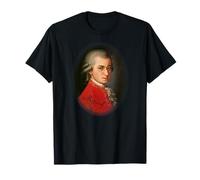 Retrato de Mozart Viena Austria Recuerdo de Viaje clásico Camiseta