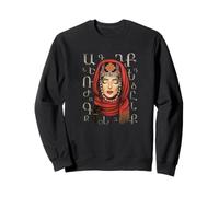 Retrato de Mujer Armenia Taraz, Arte Popular Nacional Tradicional Sudadera