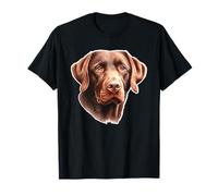 Retrato de perro Chesapeake Bay Retriever Camiseta