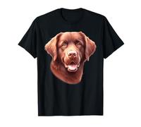 Retrato de perro Chesapeake Bay Retriever Camiseta