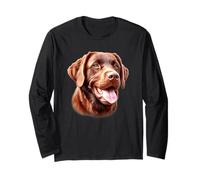 Retrato de perro Chesapeake Bay Retriever Manga Larga