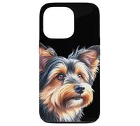 Retrato de perro de Cairn Terrier Carcasa para iPhone 13 Pro