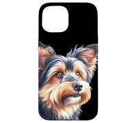 Retrato de perro de Cairn Terrier Carcasa para iPhone 15