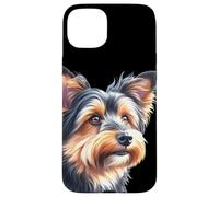 Retrato de perro de Cairn Terrier Carcasa para iPhone 15 Plus