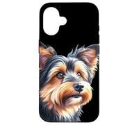 Retrato de perro de Cairn Terrier Carcasa para iPhone 16