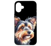 Retrato de perro de Cairn Terrier Carcasa para iPhone 16 Plus