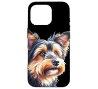 Retrato de perro de Cairn Terrier Carcasa para iPhone 16 Pro