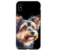 Retrato de perro de Cairn Terrier Carcasa para iPhone XS Max