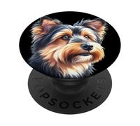 Retrato de perro de Cairn Terrier PopSockets PopGrip Adhesivo
