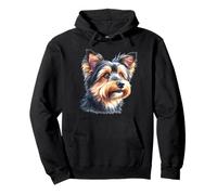 Retrato de perro de Cairn Terrier Sudadera con Capucha