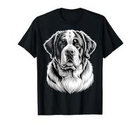 Retrato de Perro de San Bernardo Camiseta