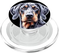 Retrato de Perro Plott Hound PopSockets PopGrip para MagSafe