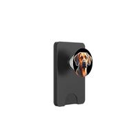 Retrato de Perro Plott Hound PopSockets PopWallet para MagSafe