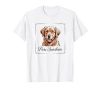 Retrato de Perro Pure Sunshine Camiseta