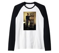 Retrato de Pete Townshend De El Quién De Martyn Goddard Camiseta Manga Raglan