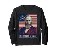 Retrato de Rutherford B. Hayes Manga Larga
