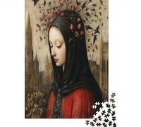 Retrato de sacerdotisa Rompecabezas Estilo Tarot Rompecabezas Juego De Habilidad para Toda La Familia 38x26cm/1000pcs
