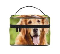 Retrato de Schnauzer Gris OscuroBolsa de Maquillaje, Bolsa de Cosméticos Portátil para Mujer-Organizador de Cosméticos de Viaje, Regalo para Momentos Especiales