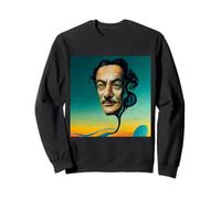 Retrato de Surrealismo de Dalí Salvador Sudadera