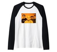 Retrato de The Boo Radleys Wake Up Boo Band por Andy Willsher Camiseta Manga Raglan