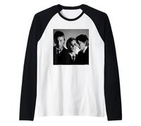 Retrato de The Jam Paul Weller Band De Martyn Goddard Camiseta Manga Raglan