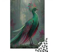 Retrato del Ave Emperador Selva encantadaRompecabezas De 1000 Piezas Juegos Educativos De Desafío para Adultos, Decoración del Hogar38x26cm/1000pcs