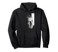Retrato del Compositor de Hallelujah Leonard Cohen por AJ Barratt Sudadera con Capucha
