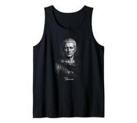 Retrato del Emperador Romano Tiberio César Camiseta sin Mangas
