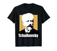 Retrato del Gran Compositor Pyotr Tchaikovsky Camiseta