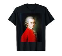 Retrato del Gran Compositor Wolfgang Mozart de Barbara Kraft Camiseta gráfica económica
