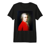 Retrato del Gran Compositor Wolfgang Mozart de Barbara Kraft Camiseta Premium