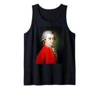 Retrato del Gran Compositor Wolfgang Mozart de Barbara Kraft Camiseta sin Mangas