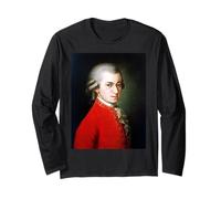 Retrato del Gran Compositor Wolfgang Mozart de Barbara Kraft Manga Larga