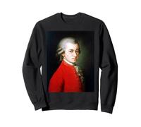Retrato del Gran Compositor Wolfgang Mozart de Barbara Kraft Sudadera