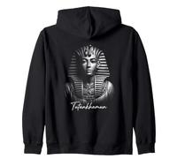 Retrato del Rey faraón del Antiguo Egipto Tutankamón Sudadera con Capucha