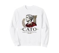 Retrato del senador estoico de la Antigua Roma Catón el Joven Sudadera