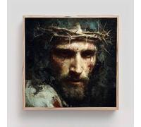 Retrato Diamond Painting Adultos, Hombre Cuadros de Diamantes, 5D Puzzle Diamantes Cuadros en Punto de Cruz Diamond Art Painting Kit, Hobby Ccreativi Adulti, Decoración Pared Hogar 100x100cm cd6-m42