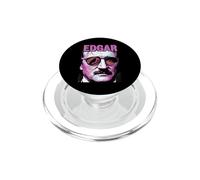 Retrato gótico Vintage de Arte Pop de Edgar Allan PoE Raven PopSockets PopGrip para MagSafe