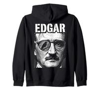 Retrato gótico Vintage de Arte Pop de Edgar Allan PoE Raven Sudadera con Capucha