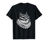 Retrato Renacimiento Ardilla Arte Animal Noble Vintage Camiseta