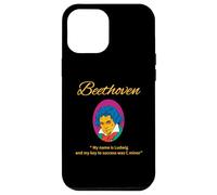 Retrato Retro de Beethoven con un Juego de Palabras hilarante Carcasa para iPhone 12 Pro MAX